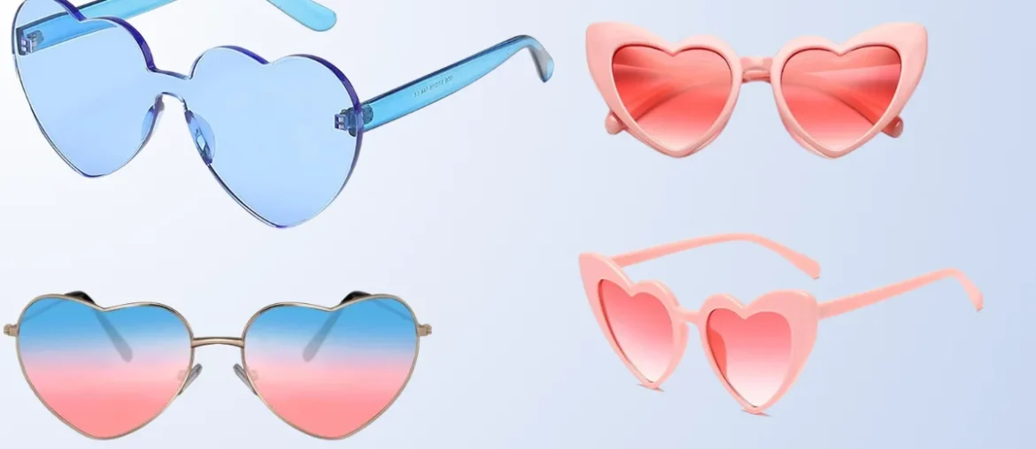 herz sonnenbrille